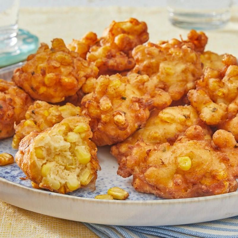 labor day appetizers corn fritters