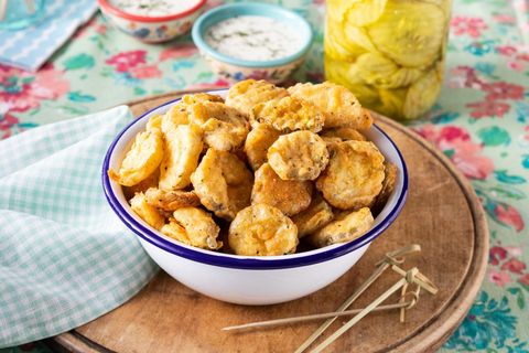 labor day appetizers fried pickles