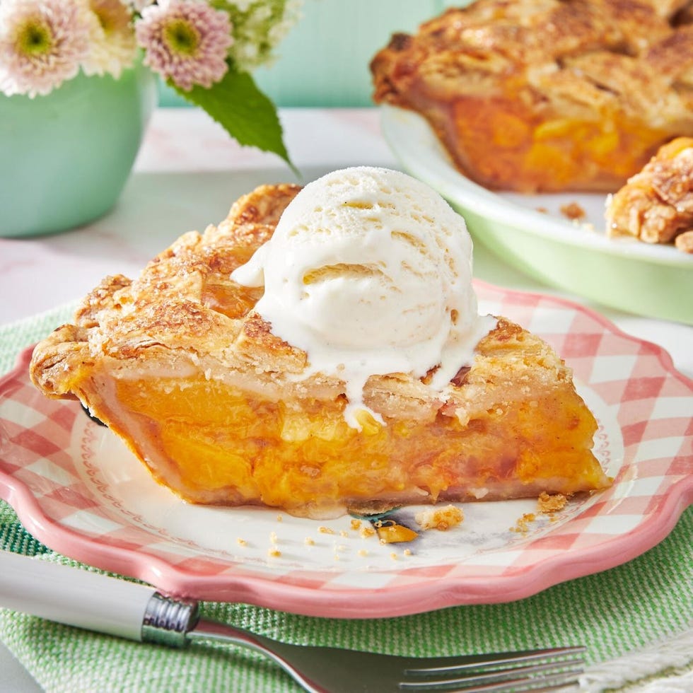 labor day desserts peach pie