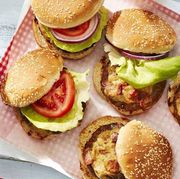 best labor day recipes worcestershire glazed burgers