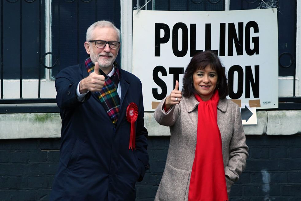 British Political Leaders Cast Their Vote In The UK General Election