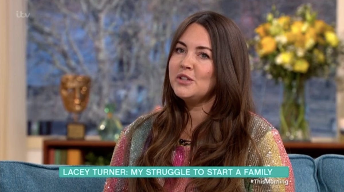 EastEnders' Lacey Turner shares her daughter meeting her puppy