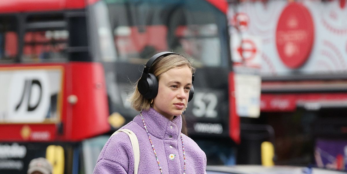 Lady Amelia Windsor Looked Cozy in Lavender For a Day in London
