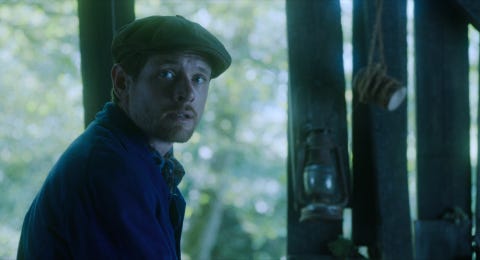 Lady Chatterley's Lover Jack O'Connell as Oliver Mellors in Lady Chatterley's Lover CR Courtesy of Netflix © 2022