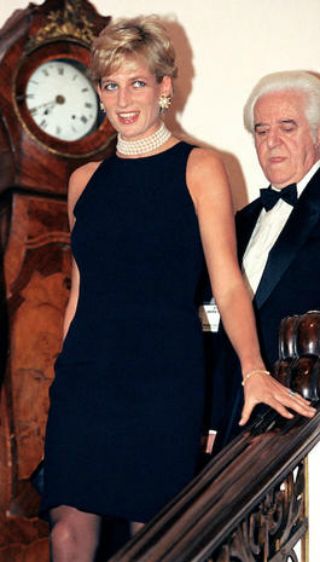 Lo stile di Lady Diana Lady Diana a Rimini, 1997.