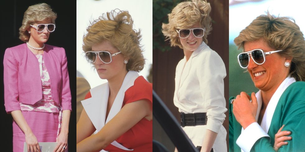 Gafas de sol blancas: las favoritas de Lady Di y Grace Kelly