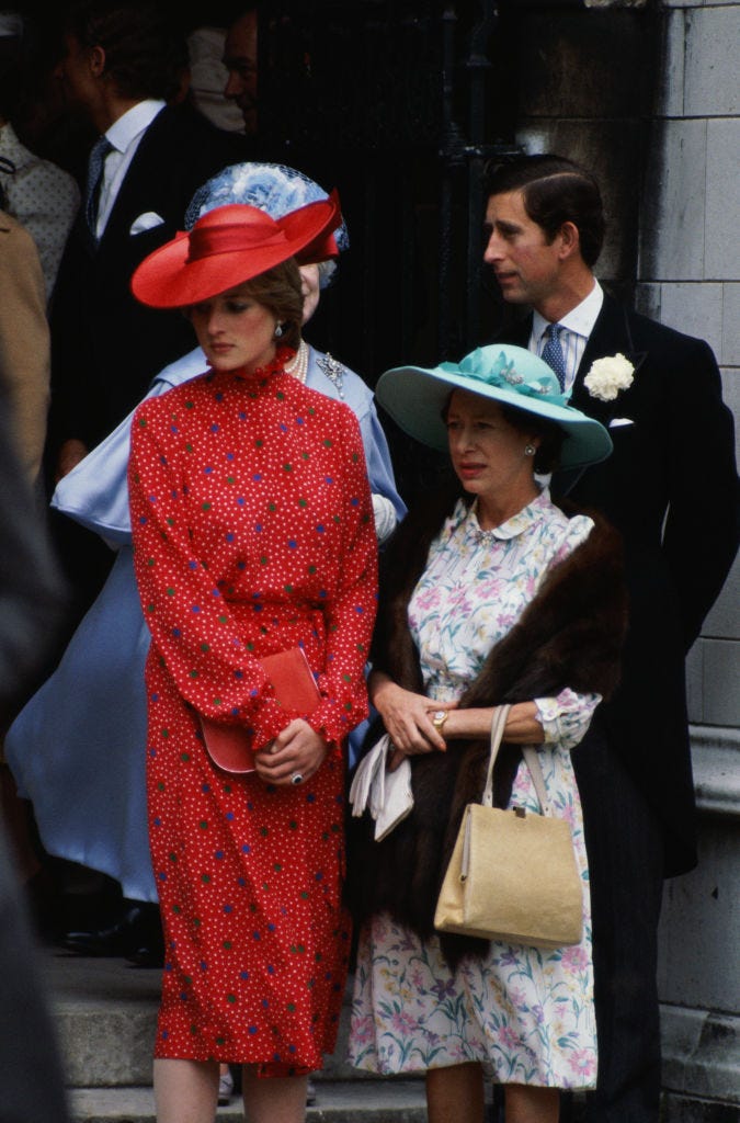 20+ Best Photos of Princess Diana's Wedding Guest Style