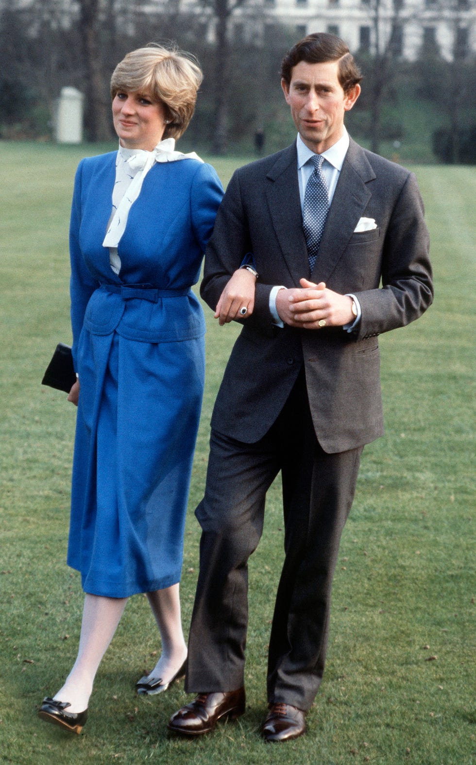 Princess Diana and Prince Charles' Engagement Photos in Real Life