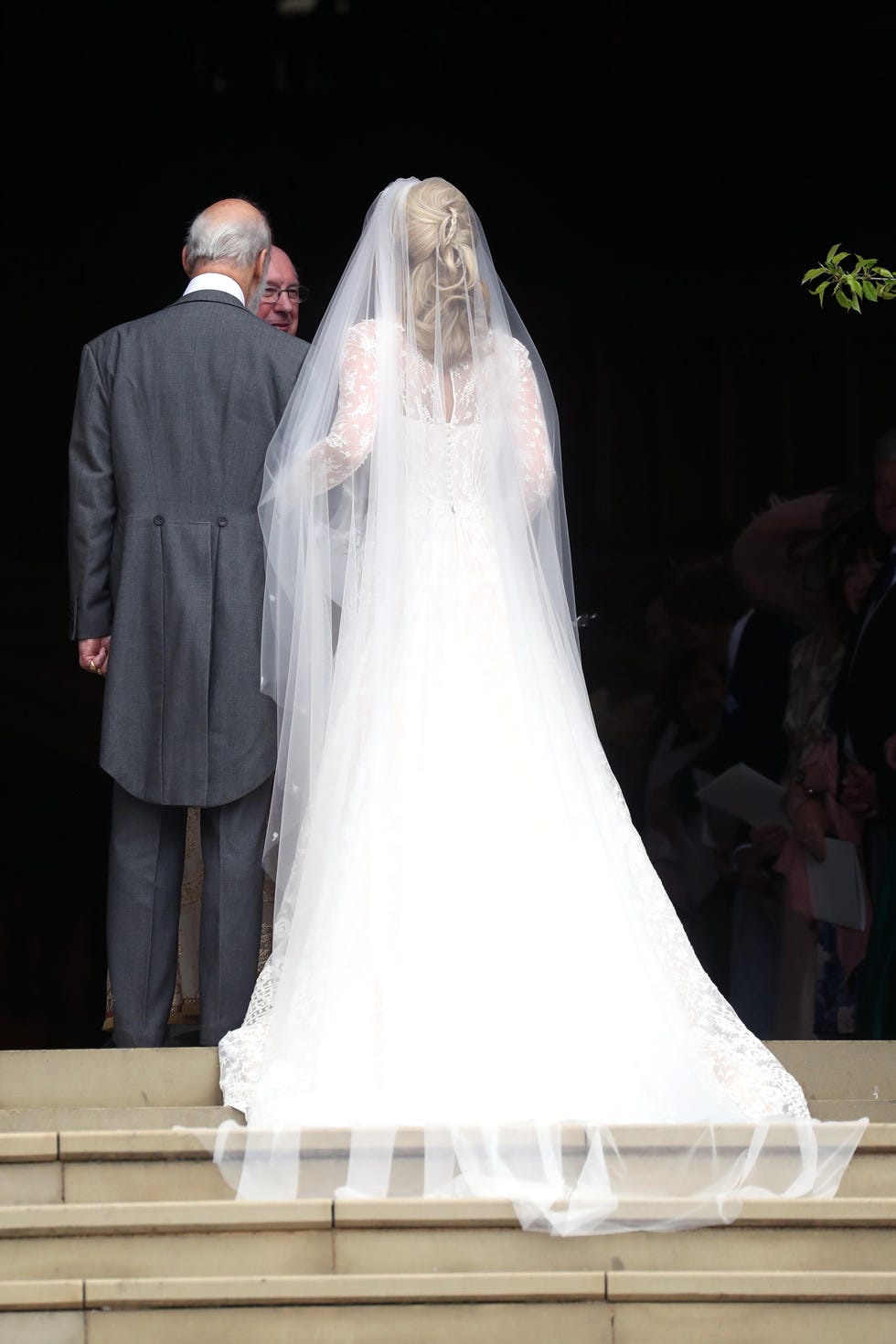 Lady Gabriella Windsor's wedding dress designer on creating a gown for ...