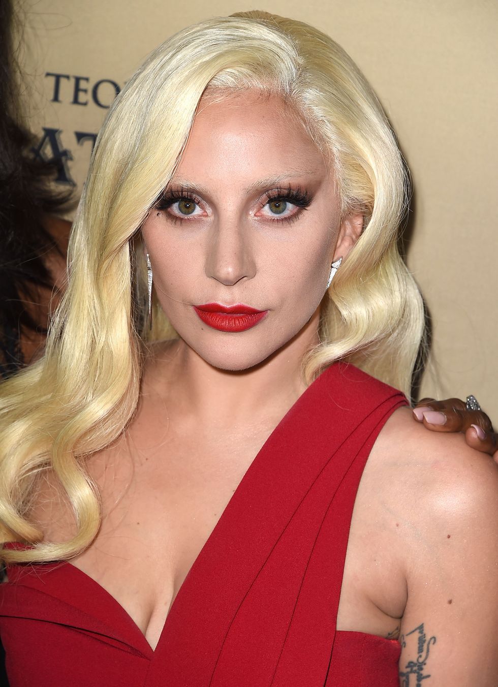 los angeles, ca   october 03  lady gaga arrives at the premiere screening of fxs american horror story hotel  at regal cinemas la live on october 3, 2015 in los angeles, california  photo by steve granitzwireimage