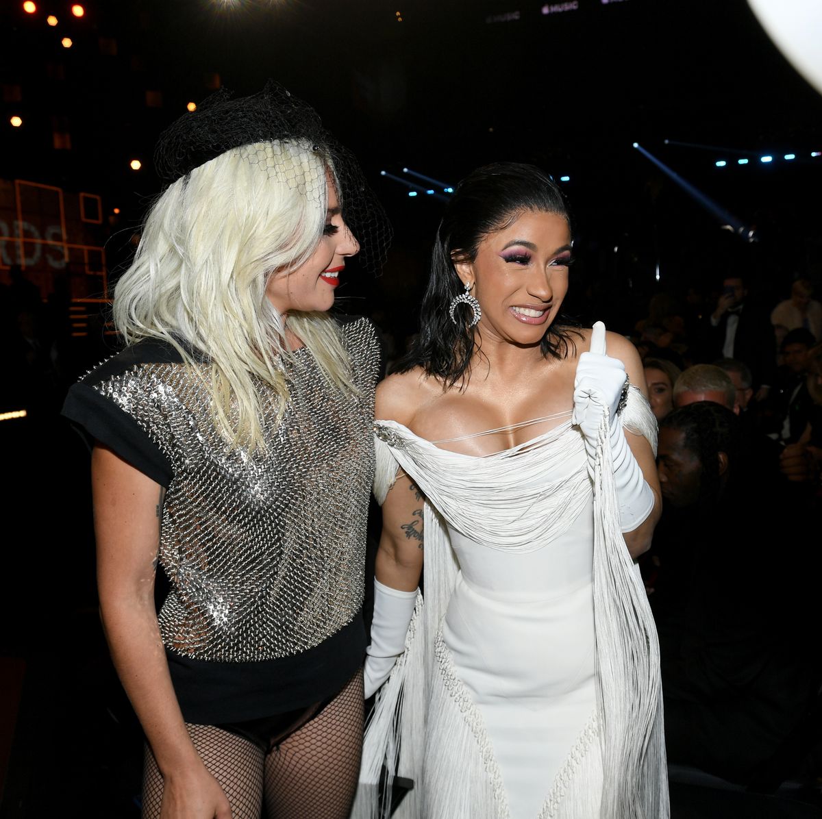 Lady Gaga Defends Cardi B's Grammy Win After She Receives Backlash
