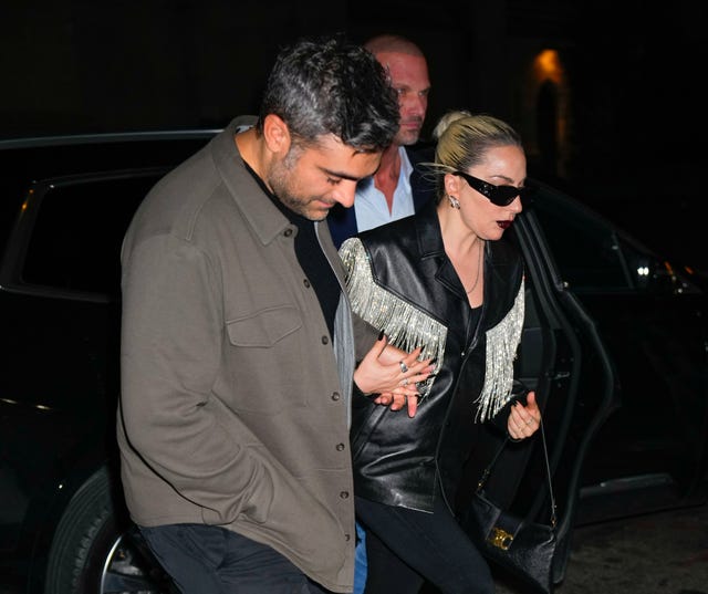 Lady Gaga and Michael Polansky Show PDA During Rare Public Outing