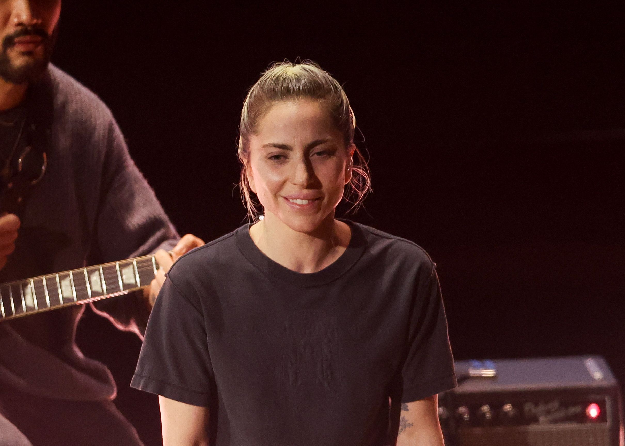 Lady Gaga Removed Her Make Up For A Raw Performance At The Oscars   Lady Gaga At The 95th Annual Academy Awards Held At Dolby News Photo 1678713293 