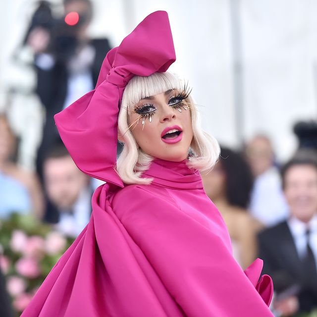 Lady Gaga Wears Doll-Like Giant Pink Brandon Maxwell Dress to Met Gala 2019