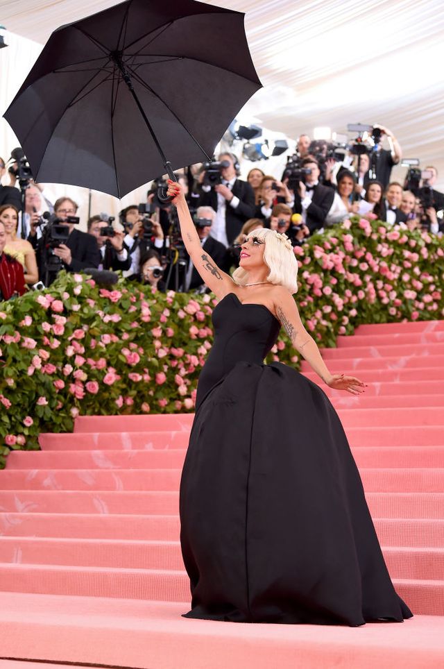 Lady Gaga Wears Four Brandon Maxwell Outfits on the 2019 Met Gala Red Carpet