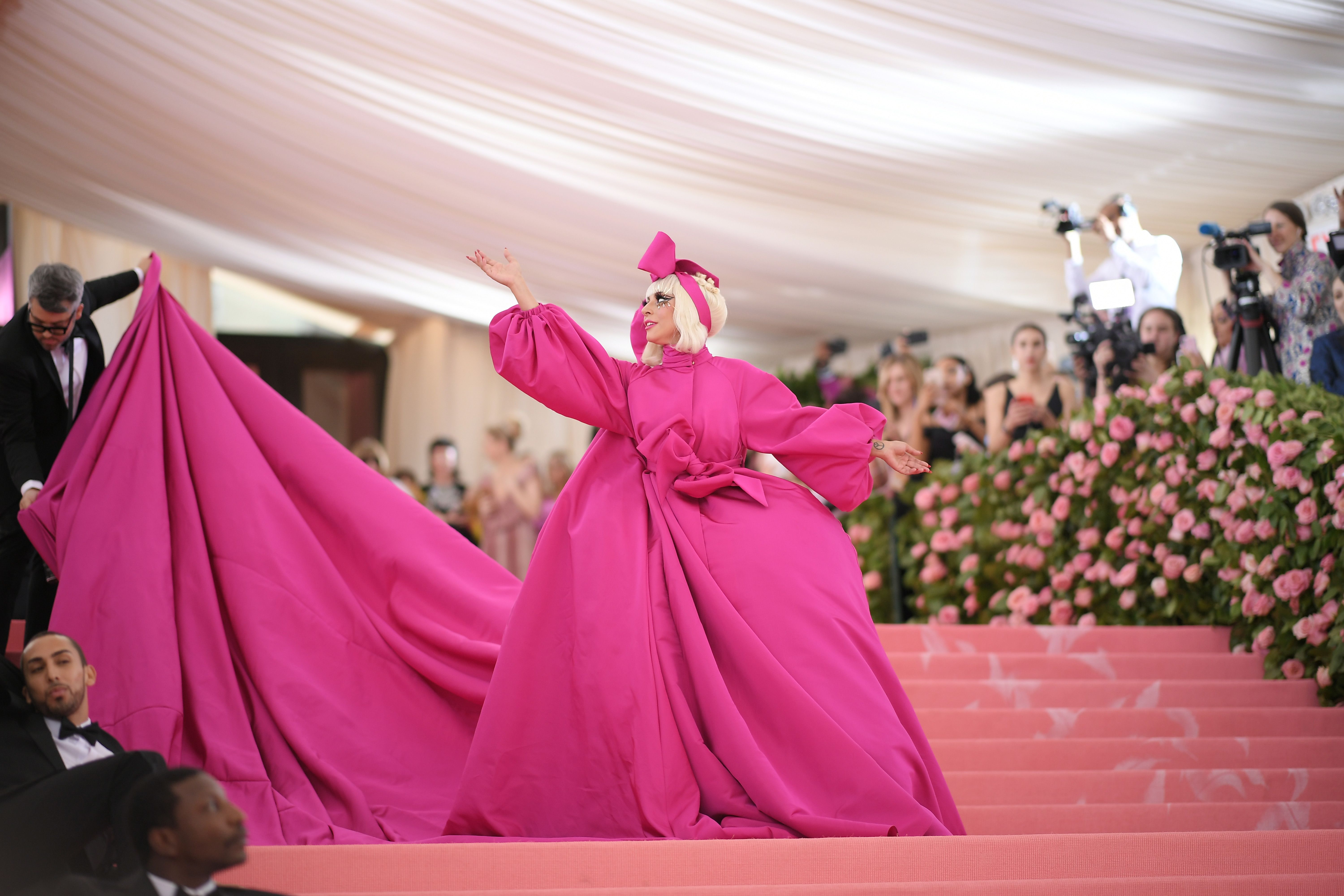 Lady Gaga Wore 4 Brandon Maxwell Looks in 5 Minutes to the Met Gala