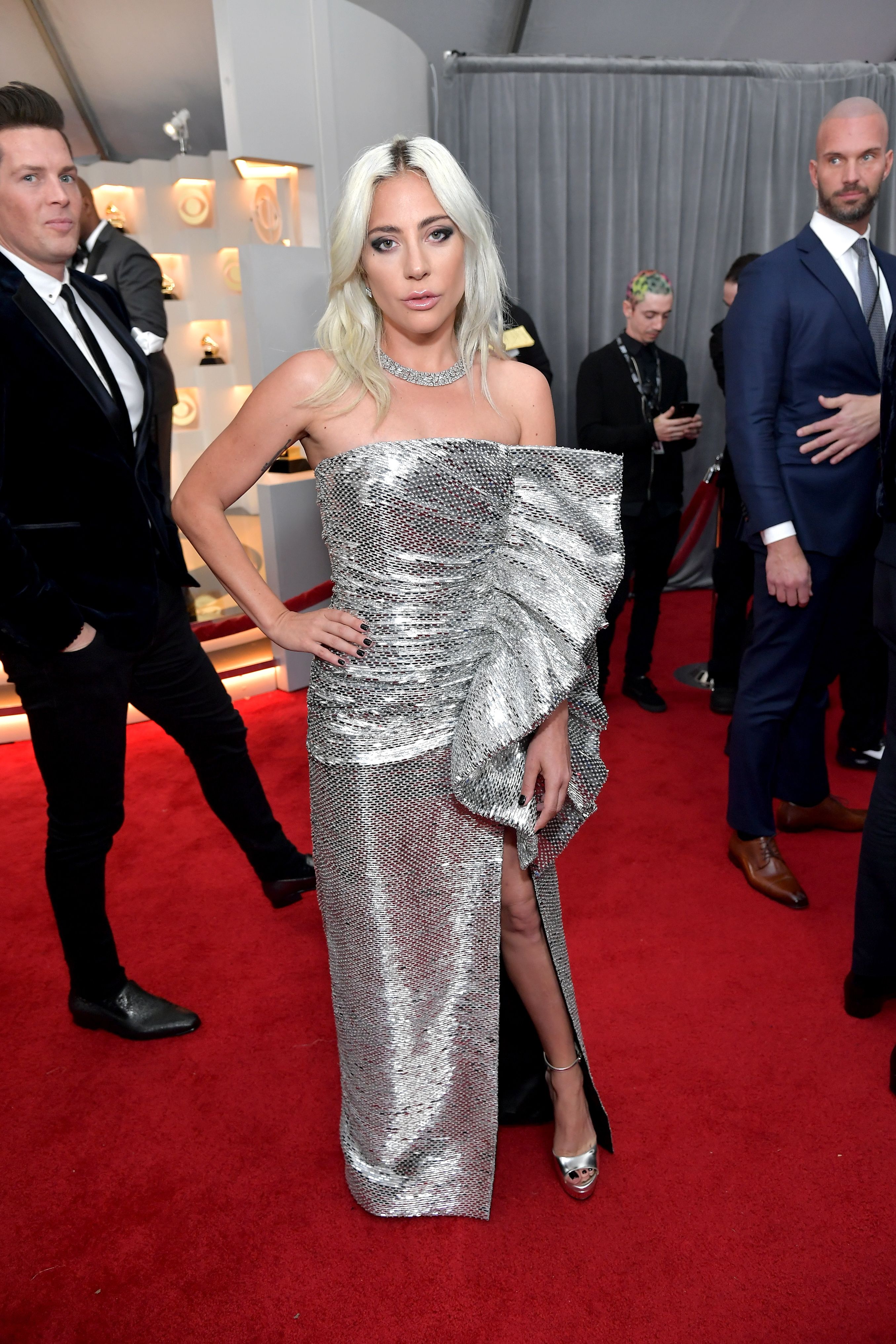 Lady gaga clearance dress at grammys