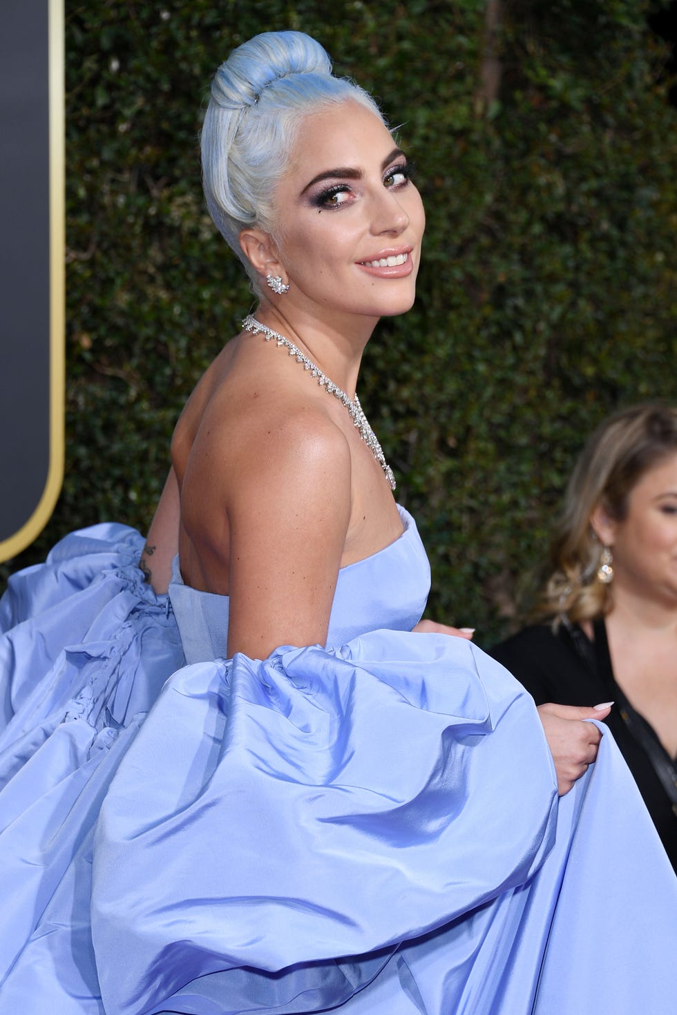 blue hair color ideas   lady gaga