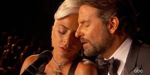 An Oscar Attendee Caught Irina Shayk's Reaction After Lady Gaga and Bradley Cooper Sang "Shallow" Live