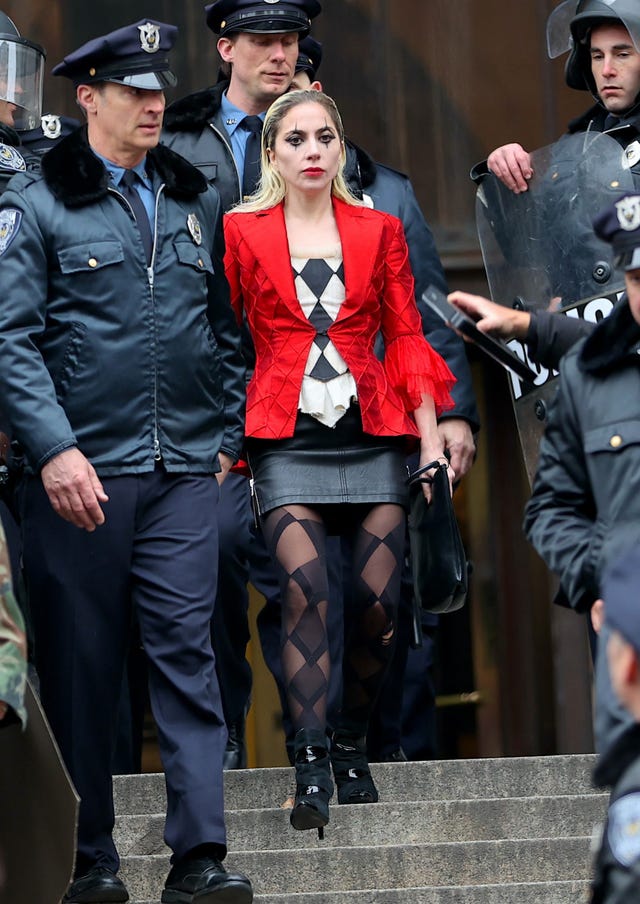 First onset images of Lady Gaga as Harley Quinn in Joker 2 shared