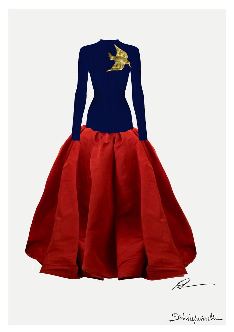 lady gaga ha indossato una creazione schiaparelli custom haute couture, in occasione della sua performance alla cerimonia inaugurale di insediamento del presidente eletto degli stati uniti d’america joe biden, gennaio 2021