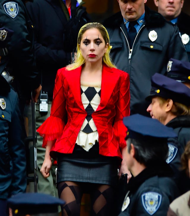 Lady Gaga Appears As Harley Quinn For Upcoming Film 'Joker: Foie a Deux'