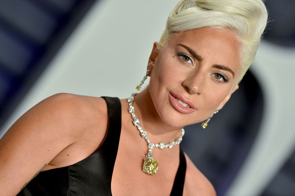 Lady Gaga's make-up from the 2019 Oscars