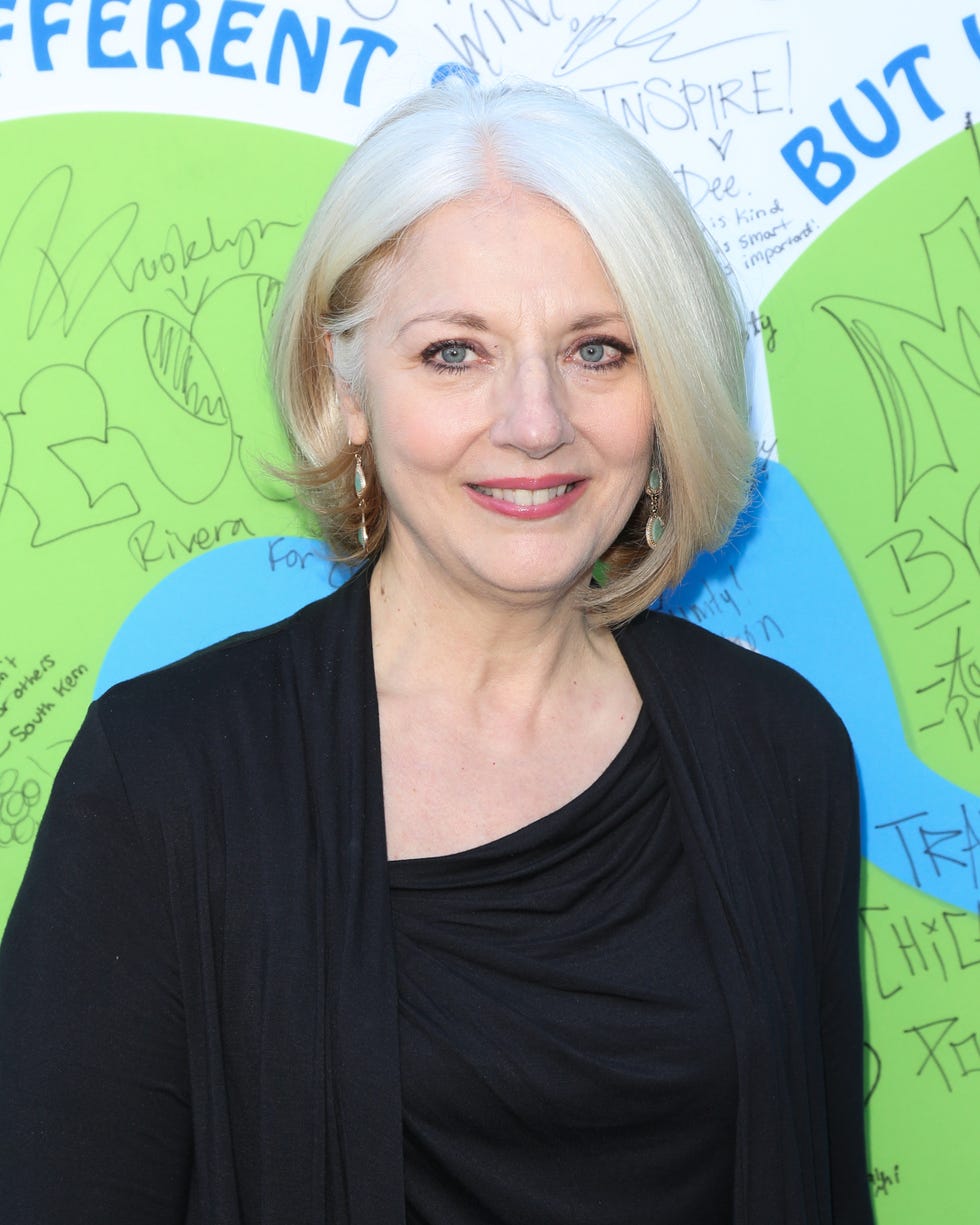 cynthia germanotta asymmetrical bob haircut