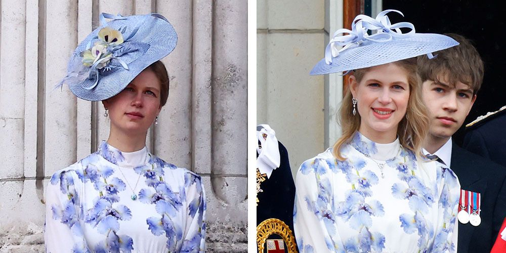 路易丝·温莎夫人在 2024 年阅兵式上重新穿着她的加冕礼服