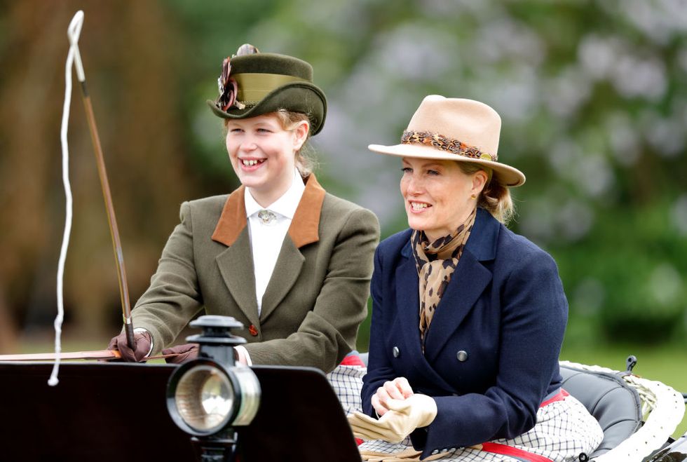 lady louise windsor e sophie wessex