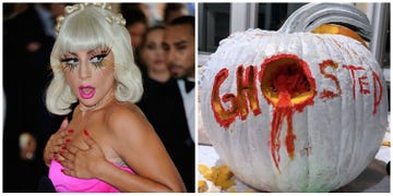 Face, Head, Lip, Blond, Mouth, Pumpkin, Plant, Fruit, Art, 