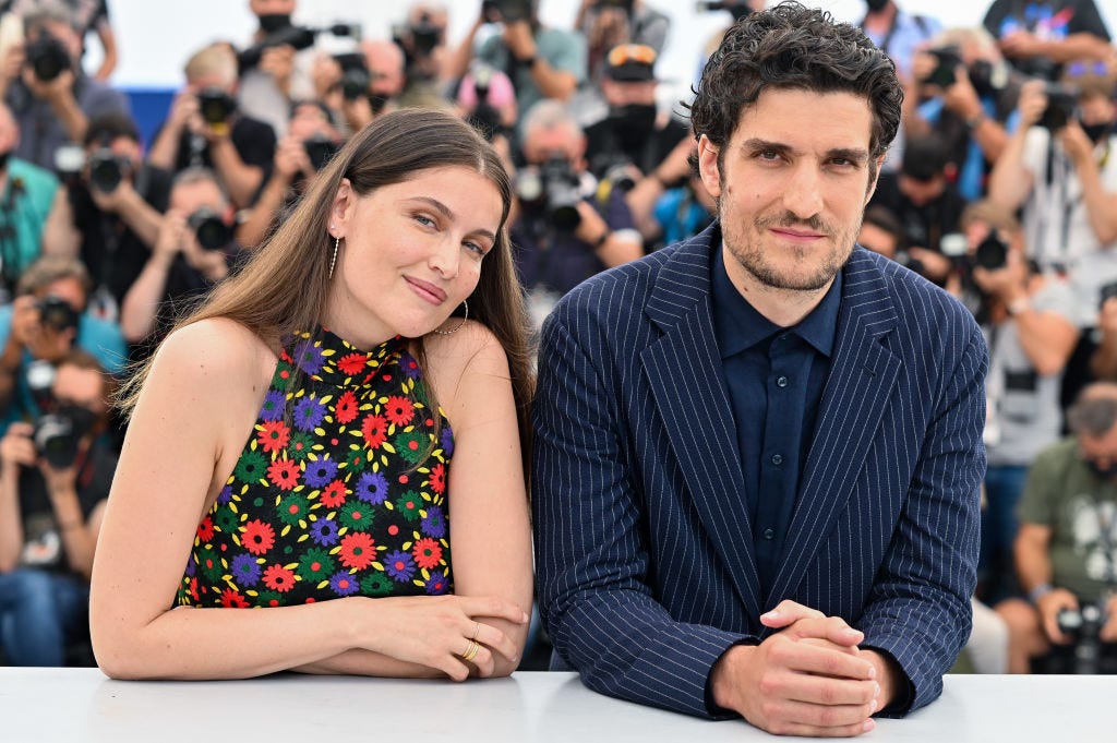 Laetitia Casta and Louis Garrel attends 'L'uomo Fedele ' Milan