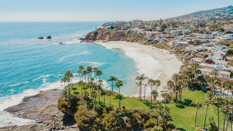 laguna beach arial view