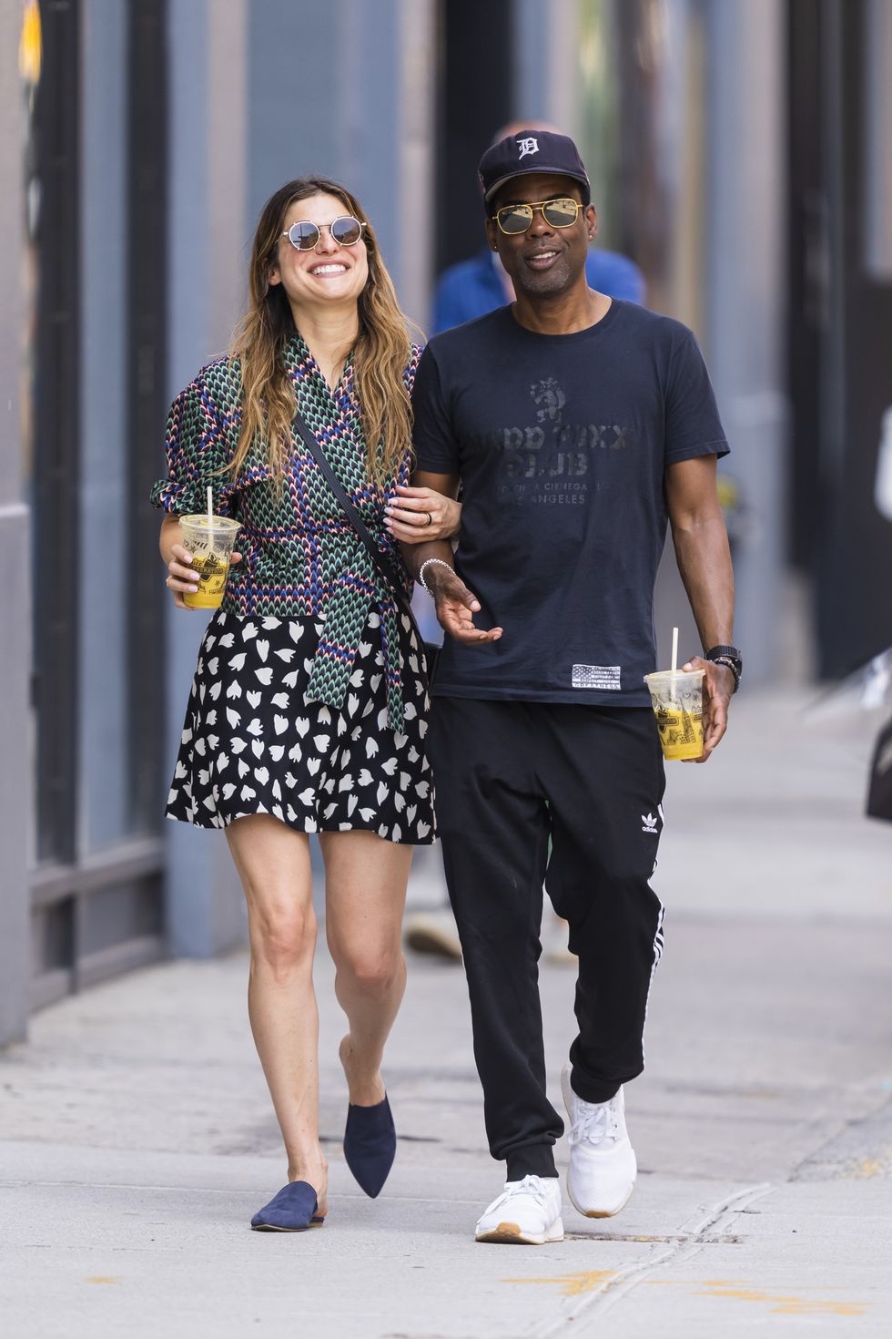 Lake Bell and Chris Rock Look Adorable in NYC After Croatia Trip