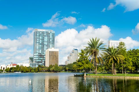 Lake Eola view in Orlando Florida lake eola view in orlando florida