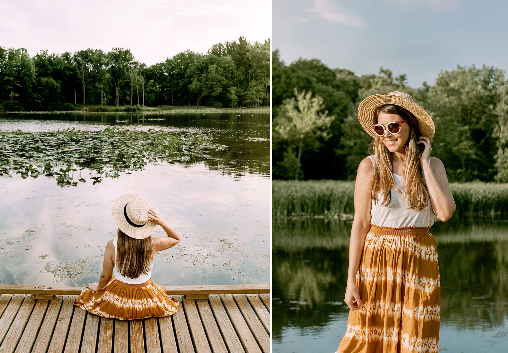People in nature, Photograph, Clothing, Water, Beauty, Dress, Summer, Fashion, Grass, Photography, 