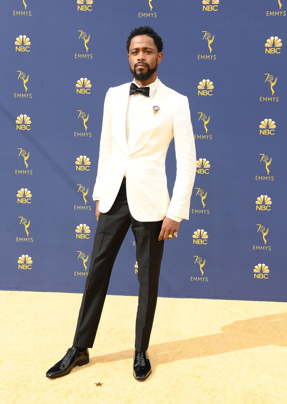 Lakeith Stanfield at the 2018 Emmy Awards