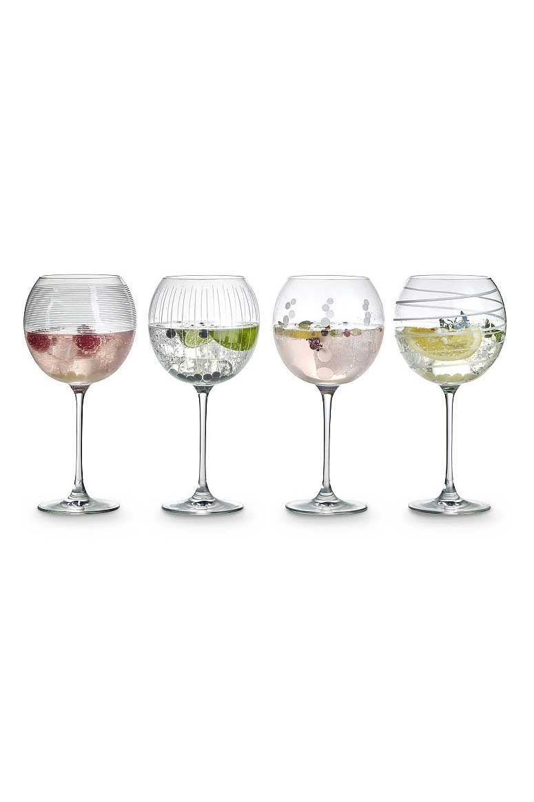 Mikasa Cheers Set Of 4 Martini Glasses  Martini, Gin balloon glasses,  Glassware