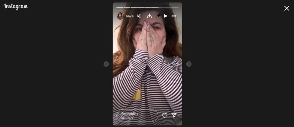 lalachus reaccion instagram campanadas