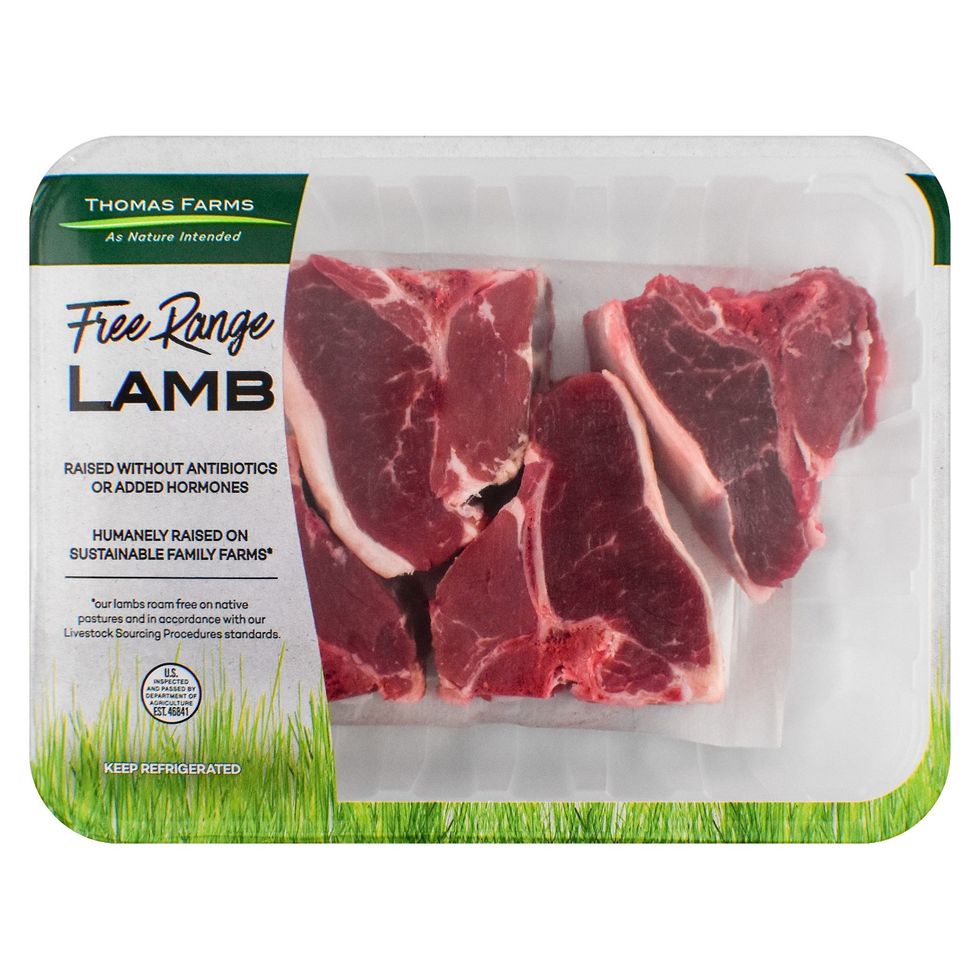lamb chop protein