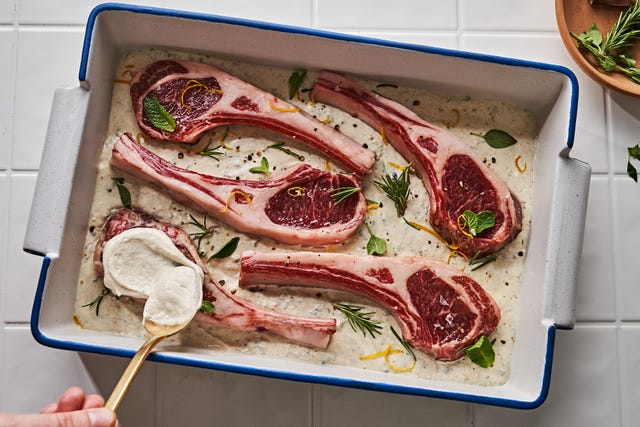 Seasoned Lamb Chops Recipe