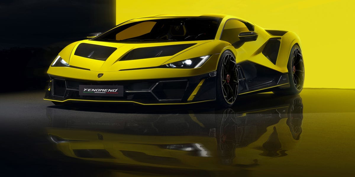 Lamborghini Fenomeno front view