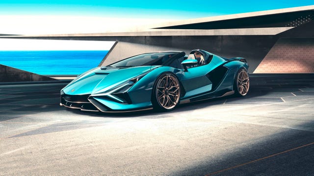 807-HP Lamborghini Sián Roadster Revealed, but It's Already Sold Out