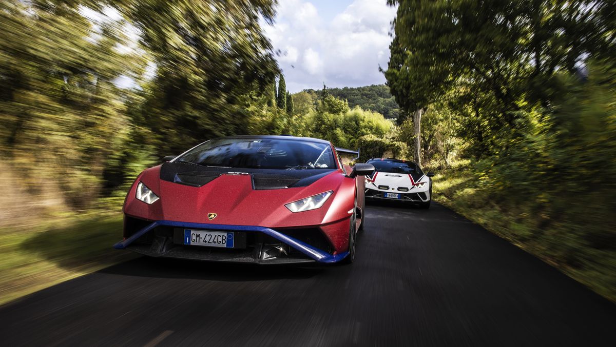 preview for El último viaje con el Lamborghini Huracán por Italia