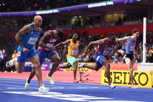 marcell jacobs y christian coleman