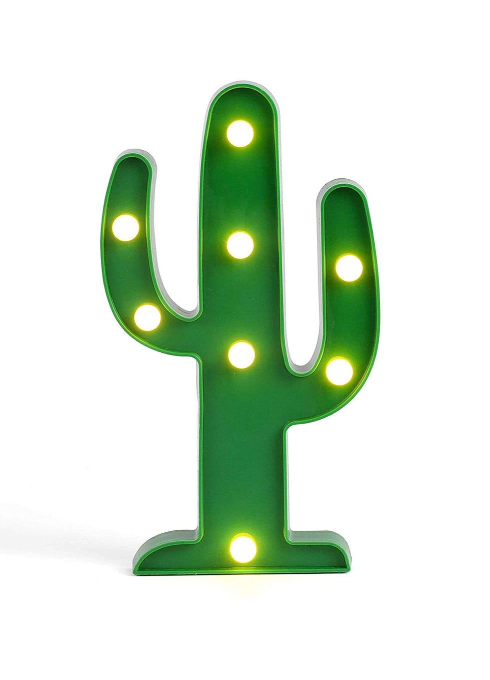 lámpara con forma de cactus