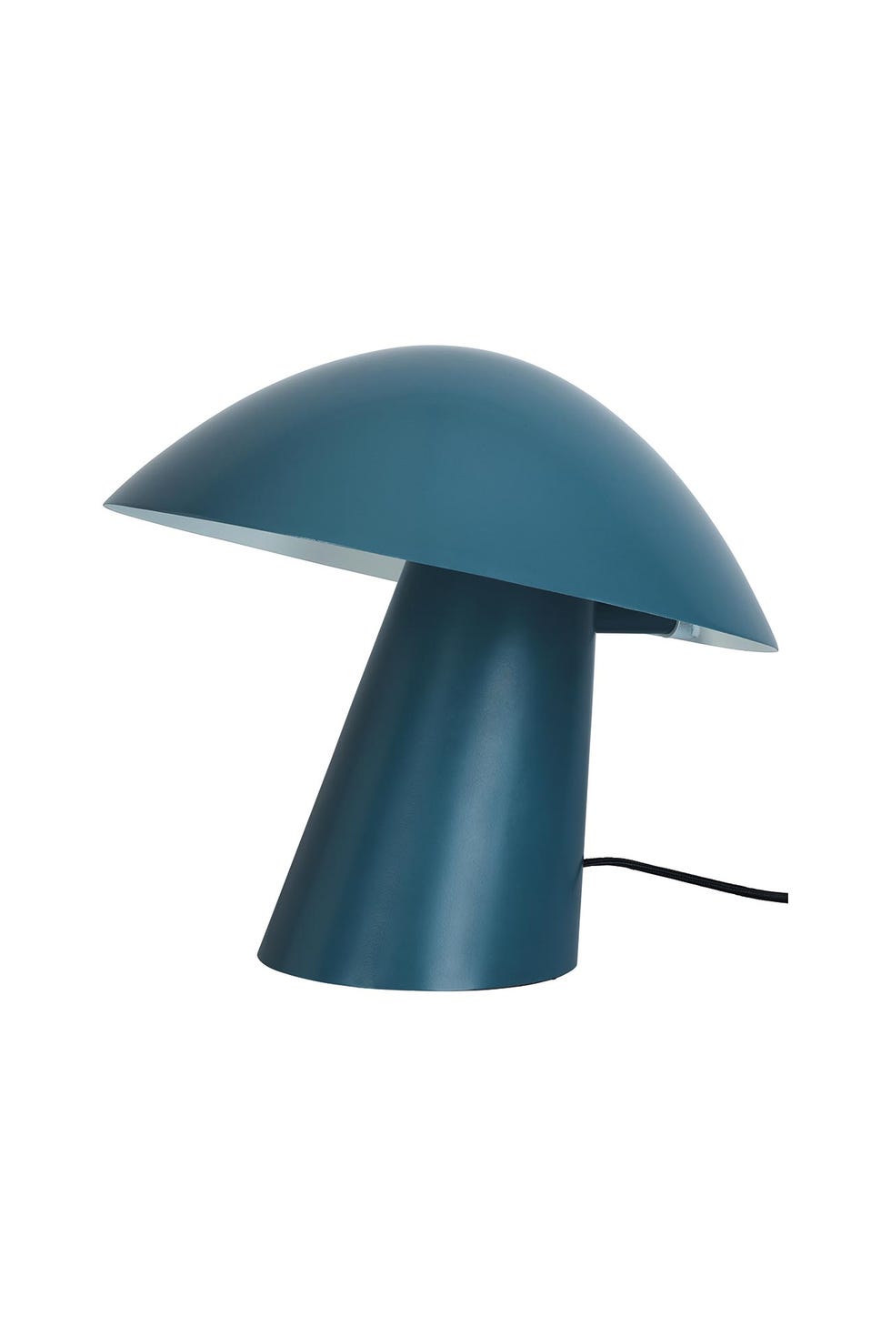 lámpara de mesa azul de hierro modelo parker