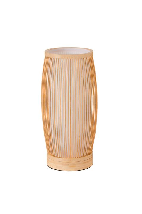 lámpara de mesa de bambú kobe