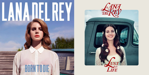 album covers of born to die and lust for life
