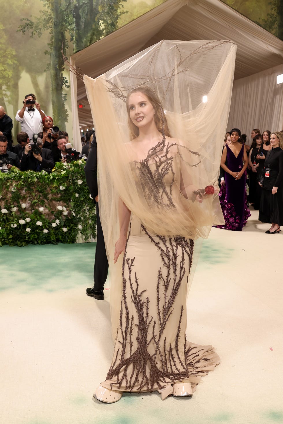 lana del rey at the 2024 met gala